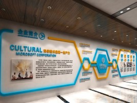 盐源企业形象墙的作用