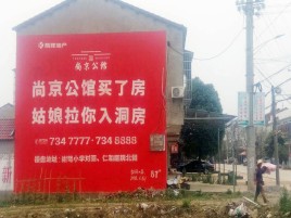 盐源墙体广告在乡镇、农村市场的媒体优势