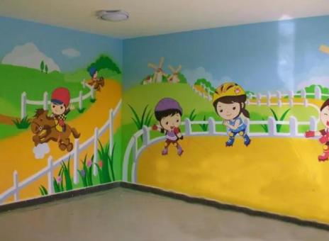 盐源幼儿园墙体彩绘制作流程及注意事项