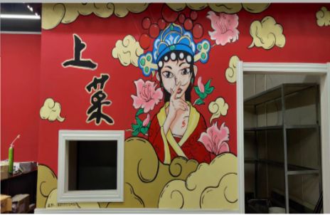 盐源墙体彩绘的发展和应用