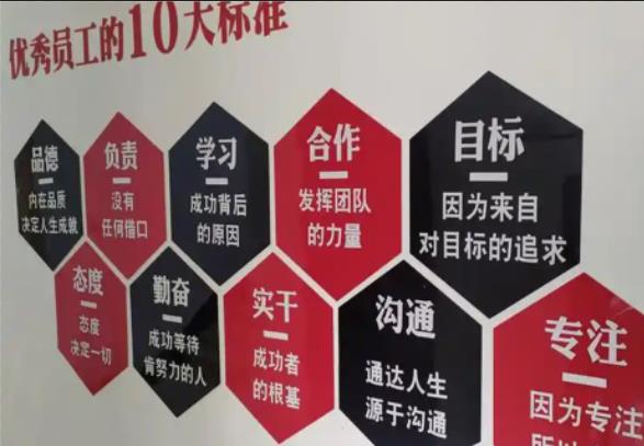 盐源公司文化墙的作用