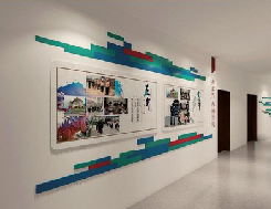 盐源企业文化墙用什么材料好？